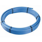 25mm MDPE Water Service Pipe Blue 