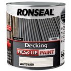 Ronseal Decking Rescue Paint White Wash 2.5L - 37614
