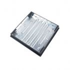 Clark Drain Galvanised Recessed Block Paving Manhole Cover & Frame 600x600x80mm 10 Tonne Gross Plated Weight