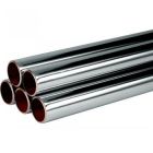 Chrome Plated Straight Copper Tube Various Diameters 