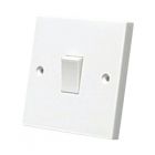 Jegs 1 Gang 2 Way Flush Wall Switch PPJ074T