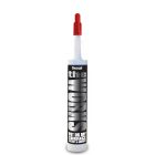 The Works 'Wet or Dry' Sealant & Adhesive Grey 290ml