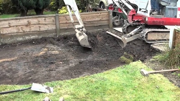 Start with excavation